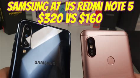 Samsung Galaxy A7 vs Xiaomi Redmi Note 5 Karşılaştırma